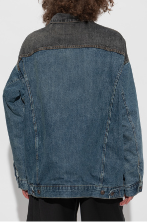 R13 Denim jacket in 'oversize' style