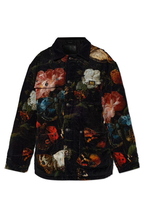 R13 Floral-print jacket