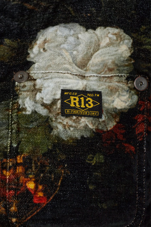 R13 Floral-print jacket
