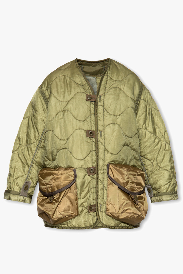 R13 Quilted oversize jacket