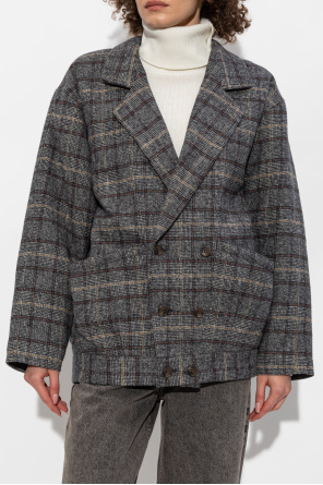 R13 Jacket with check pattern