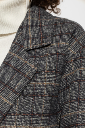 R13 Jacket with check pattern