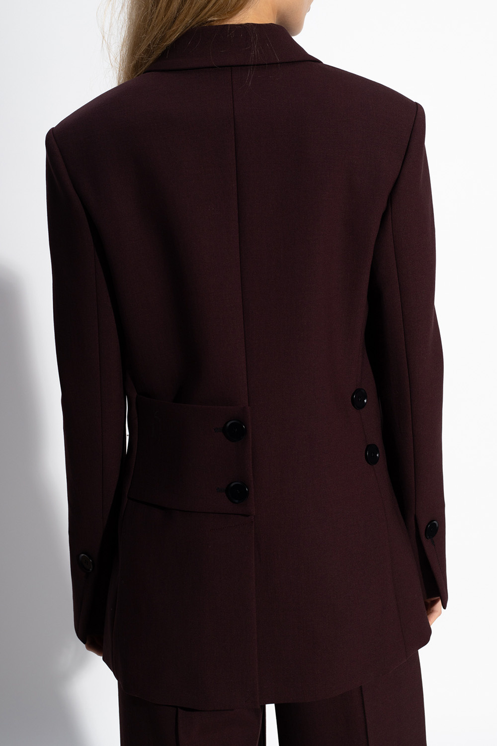 Proenza Schouler Wool blazer with cut-out details