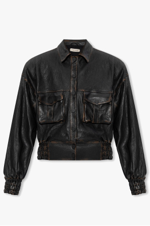 Viktor & Rolf Ruffle Quilted jacket Black