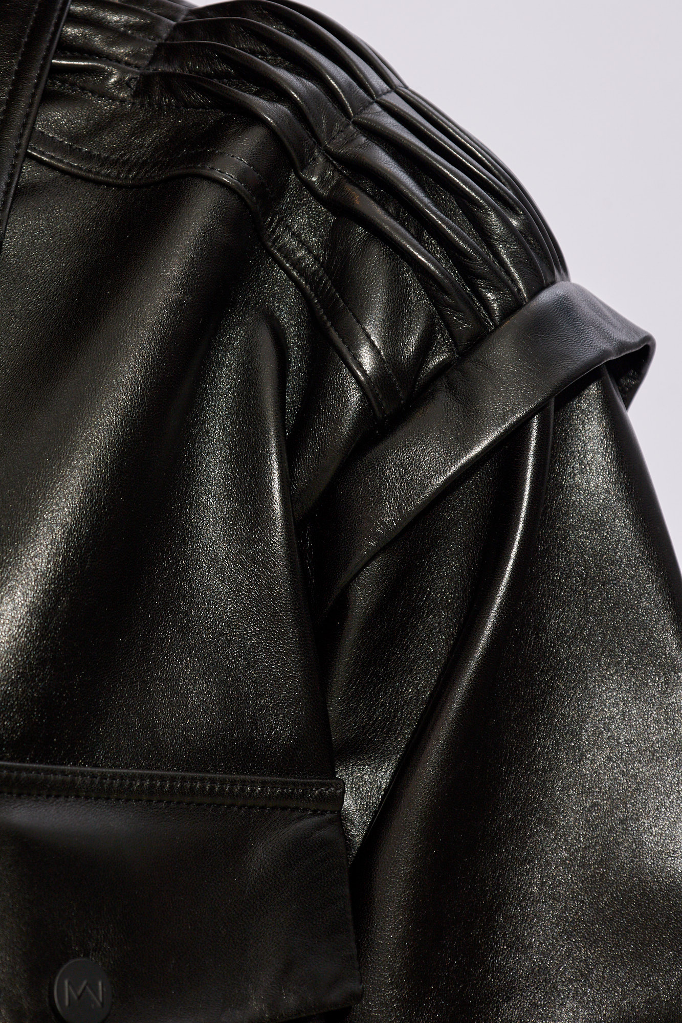 The Mannei ‘Turku’ leather jacket