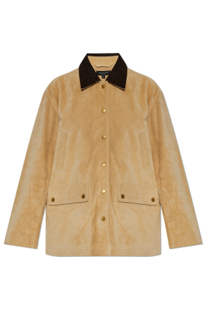 Loose-fit suede jacket od Rag & Bone 