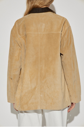 Rag & Bone  Loose-fit suede jacket