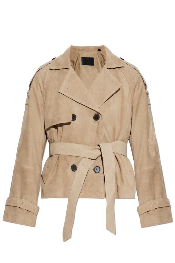 ‘Reed’ suede jacket od AllSaints