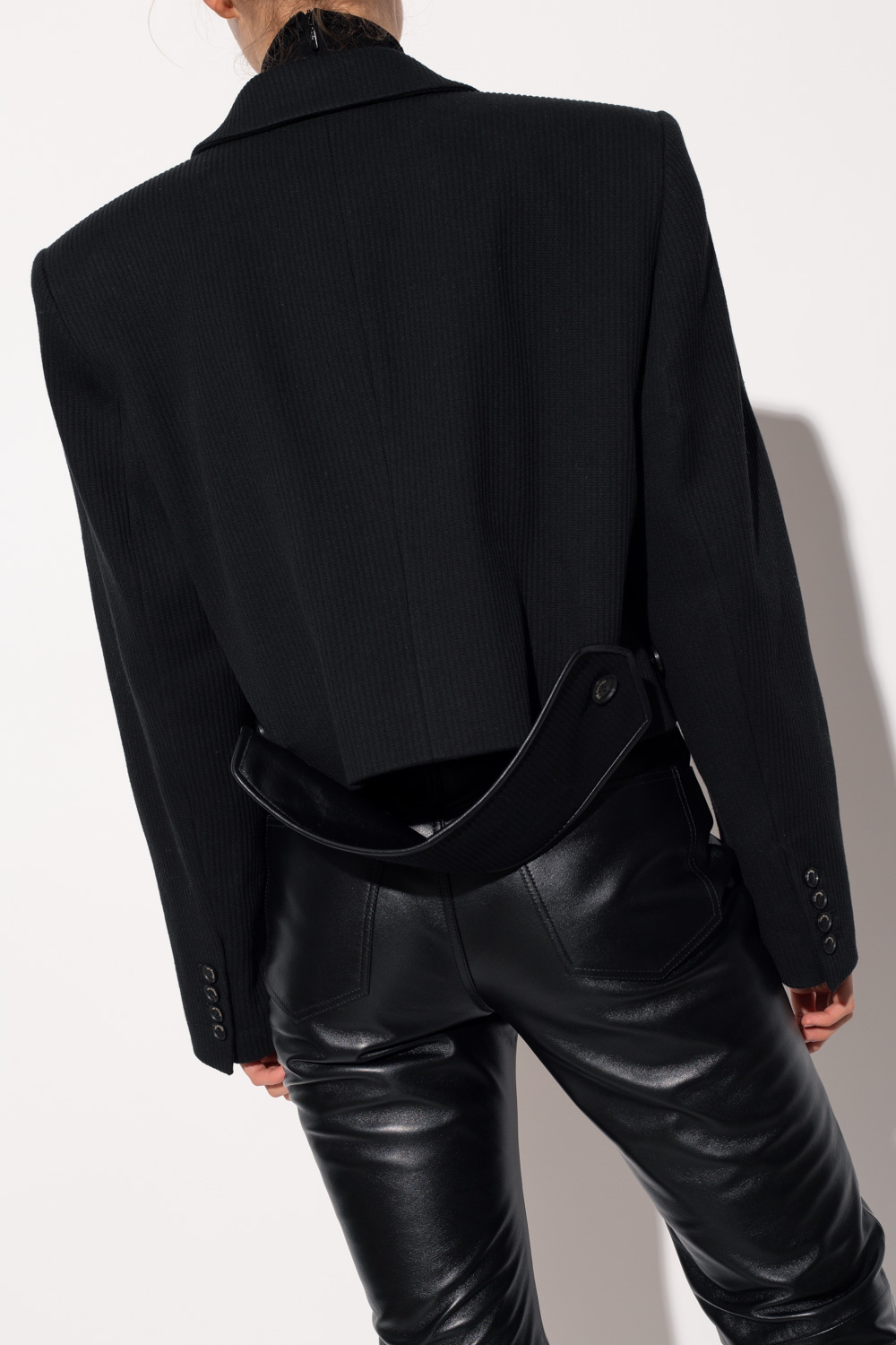 The Mannei ‘Reiff’ cropped blazer