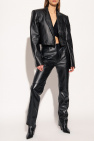 The Mannei ‘Reiff’ leather blazer