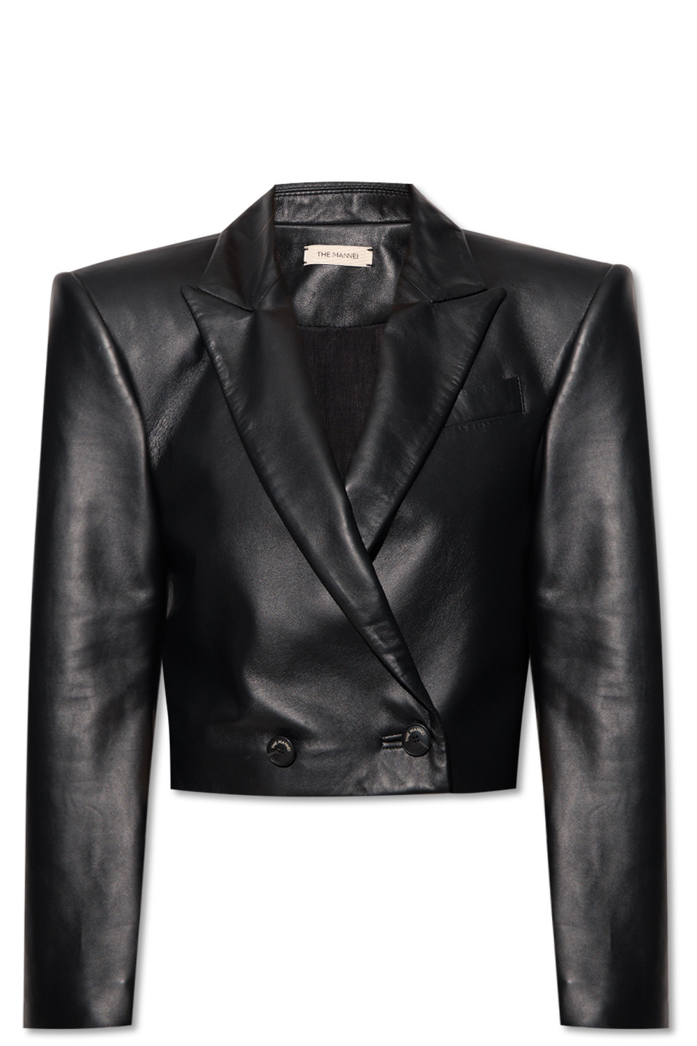 The Mannei ‘Reiff’ leather blazer