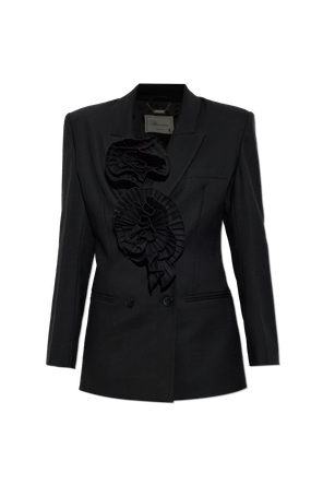 Jacket with appliqué