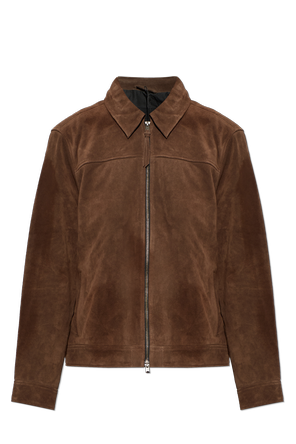 Chaqueta de ante ‘Rhone’ con cuello