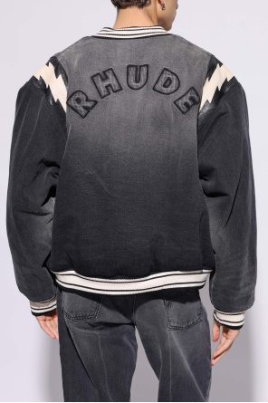 Rhude Kurtka z logo