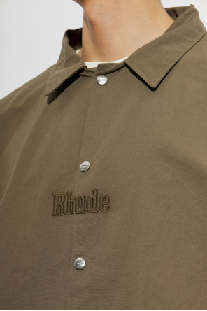 Rhude Casaco com logótipo bordado