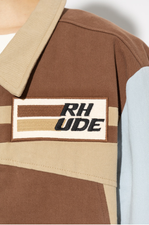 Rhude boat jacket with logo