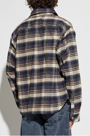 Rhude Shirt with plaid pattern