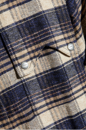 Rhude Shirt with plaid pattern