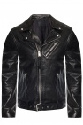 AllSaints BLACK ‘Rigg’ biker jacket