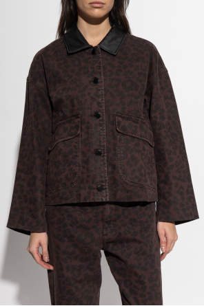 Rag & Bone  Jacke mit Animal-Print