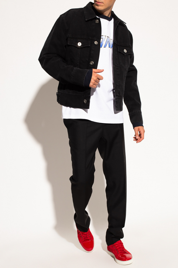Lanvin Parajumpers zip-up long-sleeved hoodie