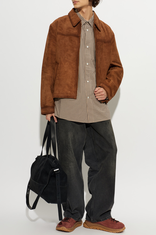 Zadig & Voltaire Brown Suede Leather Jacket 'Loumy' by Zadig & Voltaire