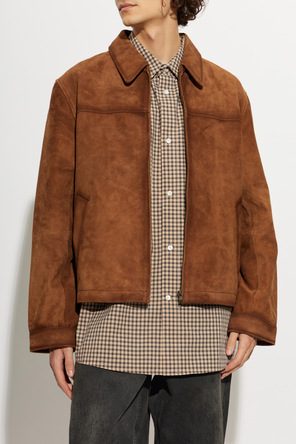 Zadig & Voltaire Brown Suede Leather Jacket 'Loumy' by Zadig & Voltaire
