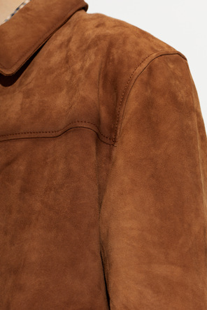 Zadig & Voltaire Brown Suede Leather Jacket 'Loumy' by Zadig & Voltaire