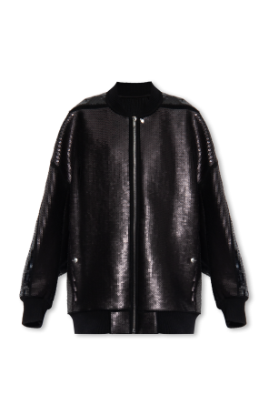 Sequinned bomber jacket od Rick Owens