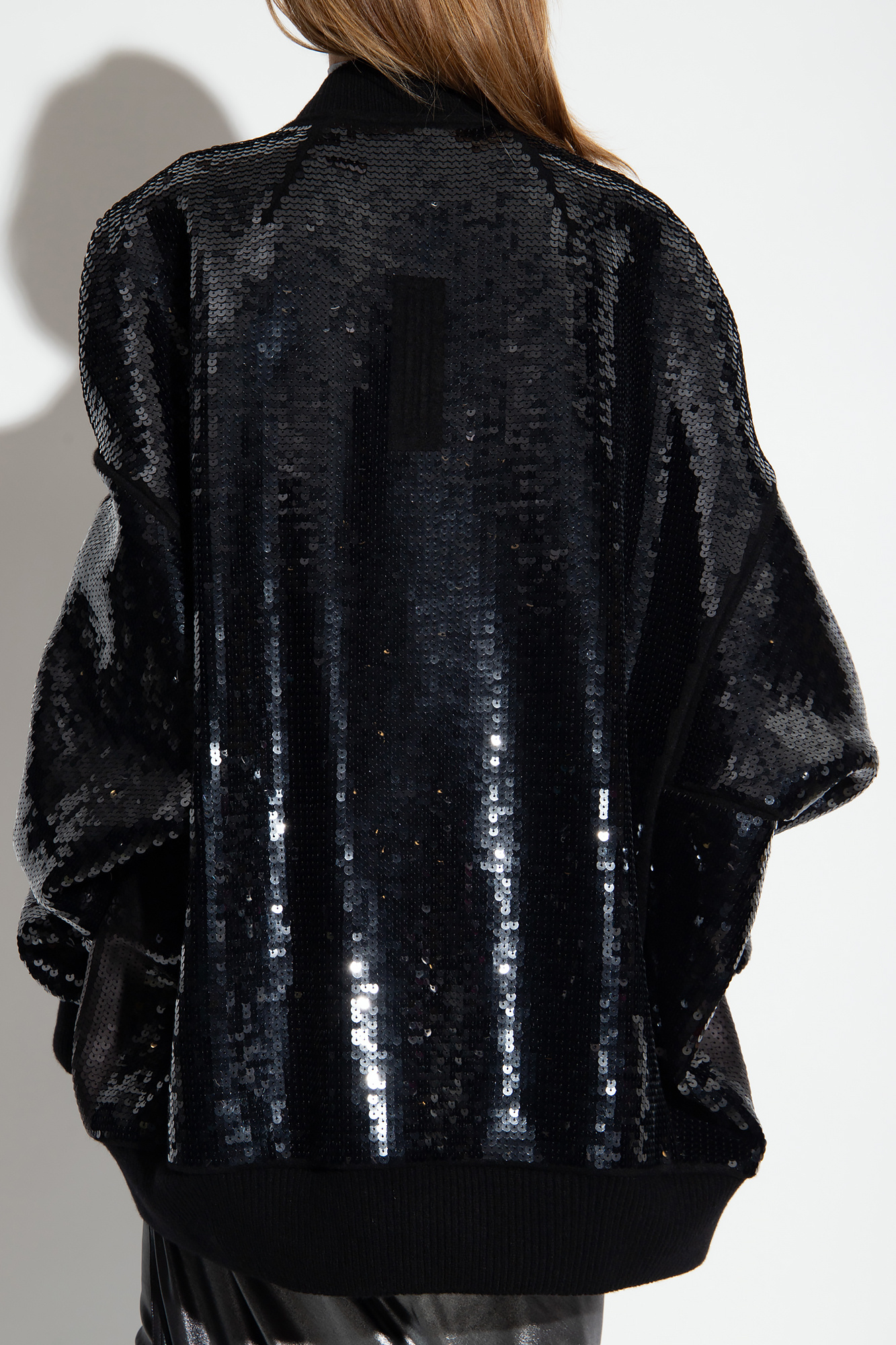 Rick Owens Sequinned bomber jacket