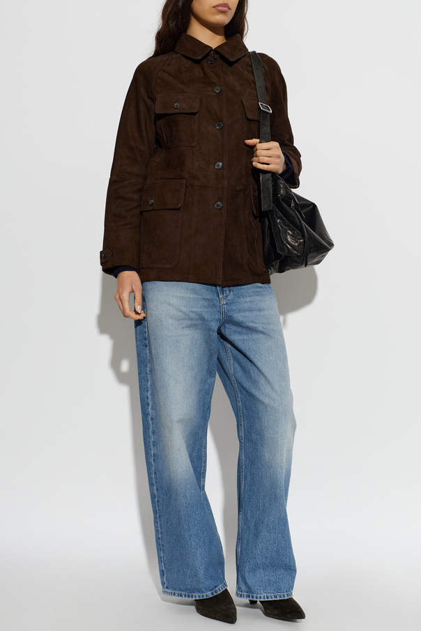 AllSaints ‘Roiya’ suede jacket