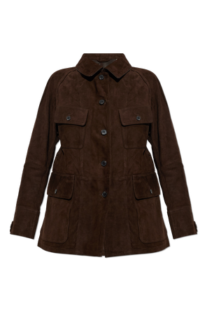 ‘Roiya’ suede jacket