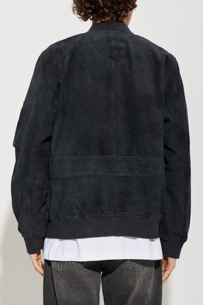 AllSaints Zamschjacke ‘Rokko’ im ‘Bomber’-Stil