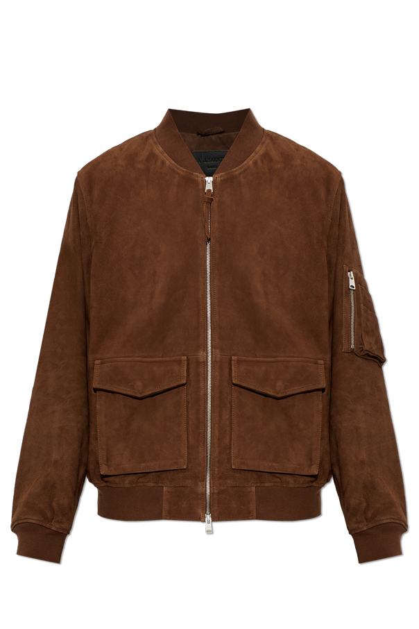 Rokko’ suede bomber jacket od AllSaints
