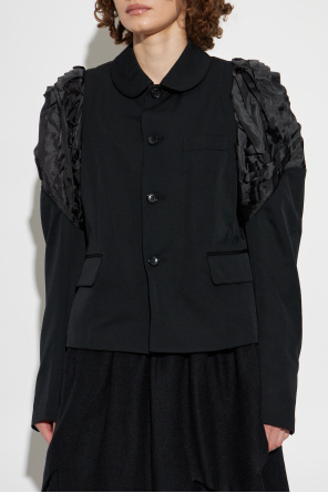 CDG by Comme des Garçons Americana con mangas decorativas