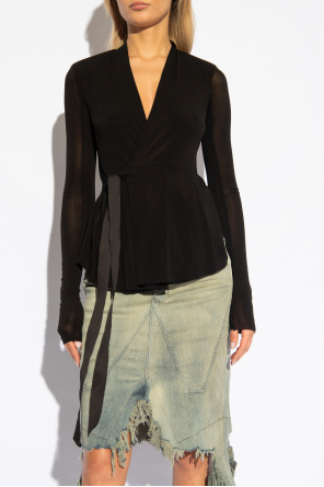 Rick Owens ‘Hollywood’ top with tie detail