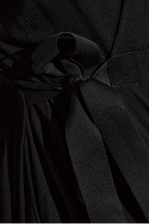 Rick Owens Tie-front top with long sleeves