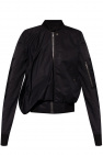 Rick Owens Asymmetrical bomber jacket