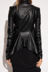 Rick Owens BLACK Leather jacket