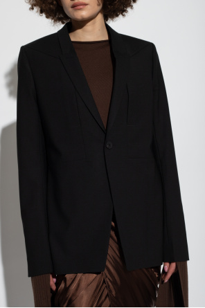 Rick Owens ‘Fogpocket’ wool blazer