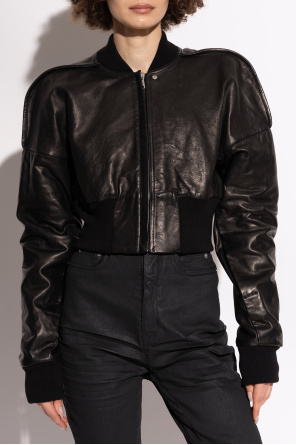 Rick Owens Leather jacket Flight