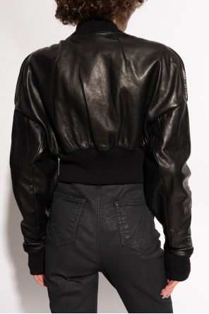 Rick Owens Leather jacket Flight