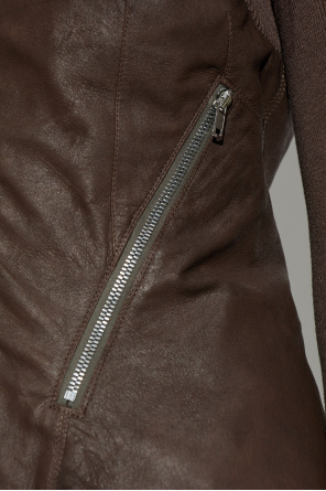 Rick Owens Chaqueta de cuero ‘Naska’