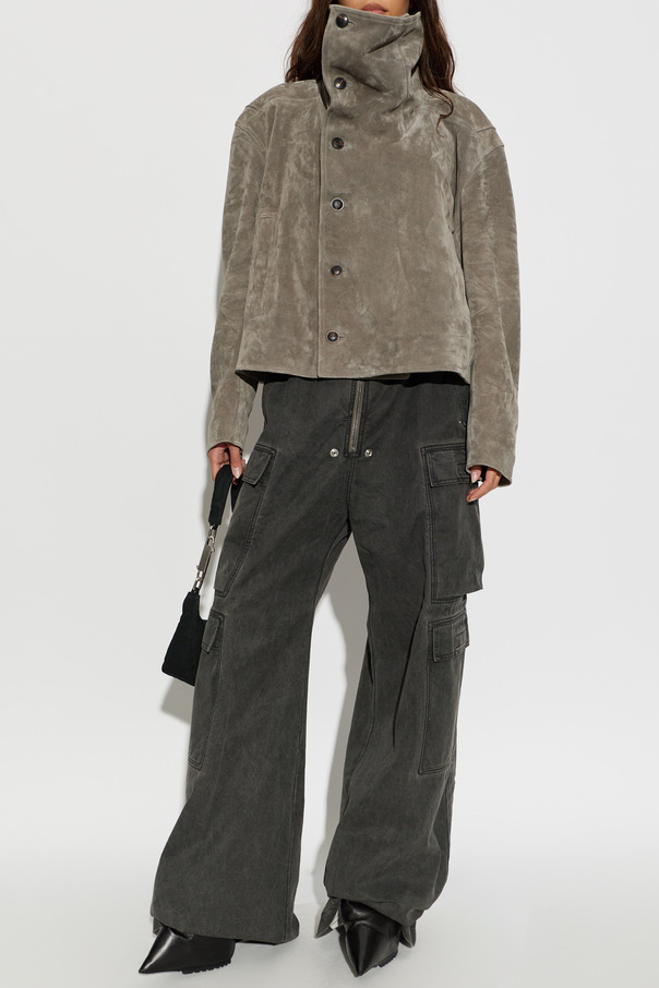 Rick Owens ‘Jumbo Stooges’ leather jacket
