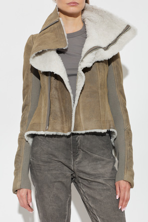 Rick Owens Zamszowy kożuch
