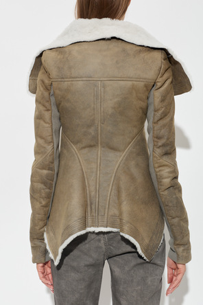 Rick Owens Zamszowy kożuch