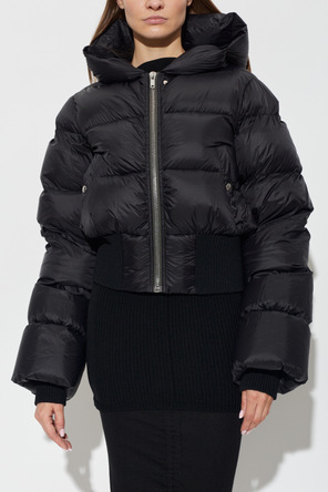 Rick Owens Puchowa kurtka z kapturem