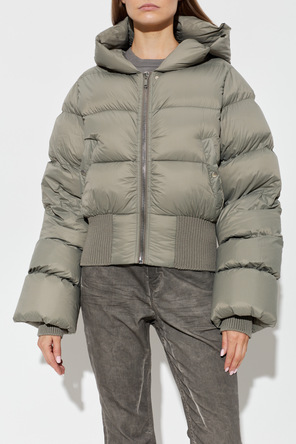 Rick Owens Puchowa kurtka z kapturem