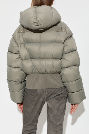 Rick Owens Puchowa kurtka z kapturem