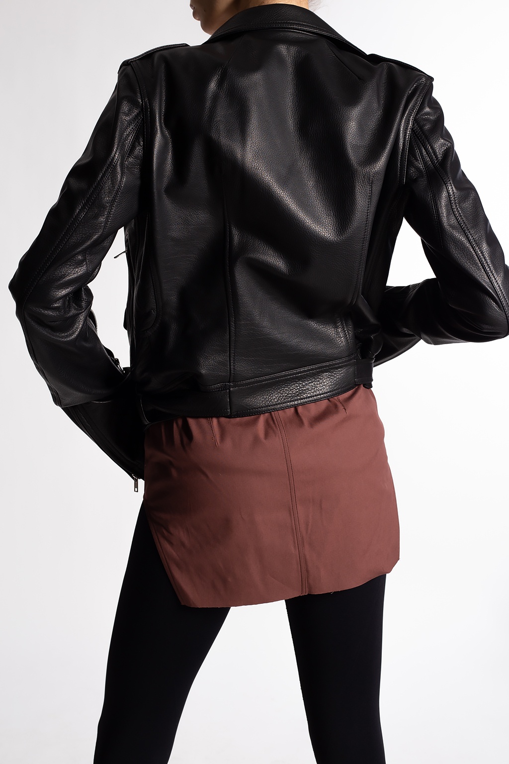 Rick Owens Leather biker jacket